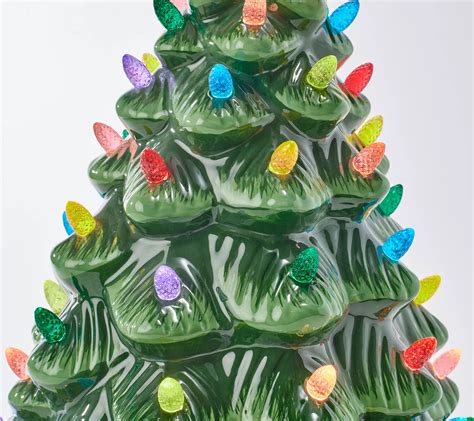 qvc mr christmas ceramic tree.